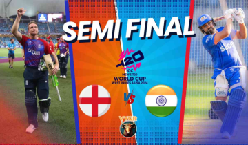 India Vs England : T20 World Cup 2024 Semi-Final 2