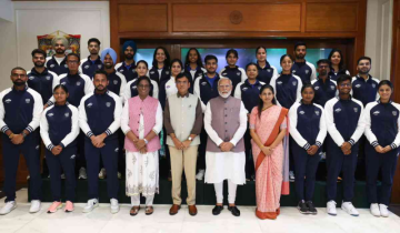 PM Modi Meets the Indian Contingent before the Paris Olympics 2024