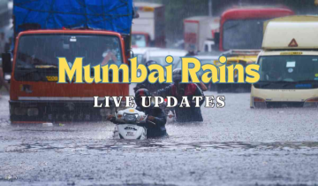 Mumbai Rains Live Updates: High tide expected in the evening; IMD issues orange alert across MMR on Saturday