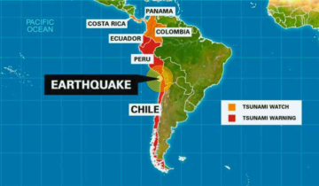 Powerful 7.4 Earthquake Shakes Northern Chile