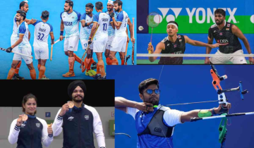 Paris Olympics 2024 Day 4 Live Updates: Manu-Sarabjot win bronze, heartbreak for Dhiraj