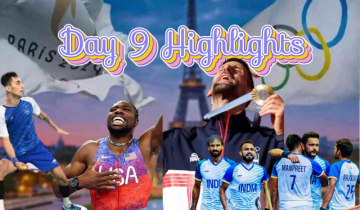 Paris day 9 highlights: Djokovic Completes Golden Slam, India Reaches Hockey Semis, Lyles Lights Up Track and much more