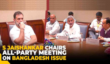 EAM S. Jaishankar briefs all-party meeting on Bangladesh situation