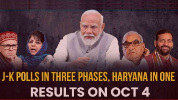 Assembly Elections: J-K to go to polls on Oct 1 in 3 phases, Haryana in 1, results on Oct 4