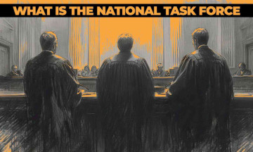 What or Who makes the National Task Force Constituted by the Supreme Court?