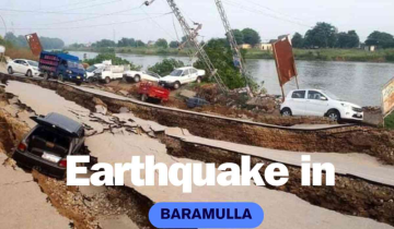 Nature's Wrath as Earthquake hits Baramulla