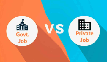 Government Jobs vs. Private Jobs