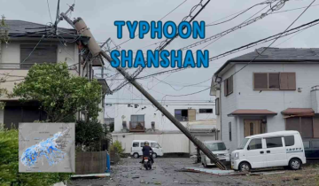 Typhoon Shanshan Batters Japan with Torrential Rains and Travel Disruptions