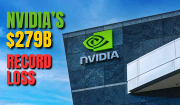 Nvidia Stock Plunges Nearly 10%, Marking Record Loss in Market Value