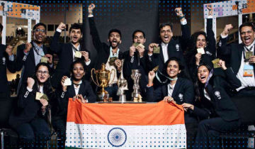 Double Gold Glory: India Shines at Chess Olympiad 2024