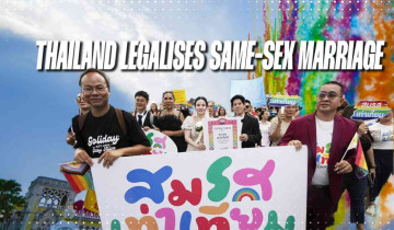 Thailand becomes first in South East Asia to recognise same-sex marriage