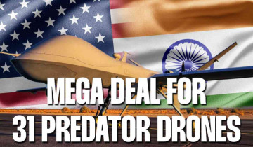 India Inks $3.5 Billion Agreement for 31 Advanced Predator Drones with US