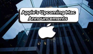 Apple hinting at "an exciting week of announcements" for the release of new Mac models