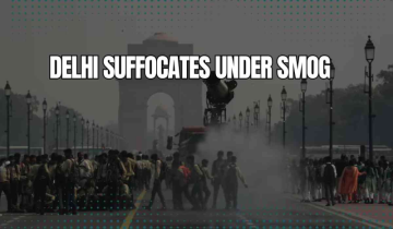 Delhi Suffocates Under Smog, Air Quality Dips to ‘Very Poor’