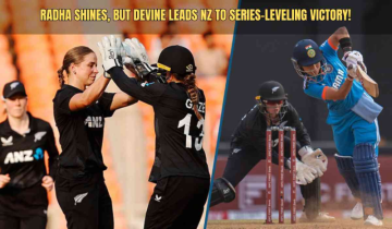 NZ Women Secure Series Leveler with a 76-Run Win Over India in the 2nd ODI