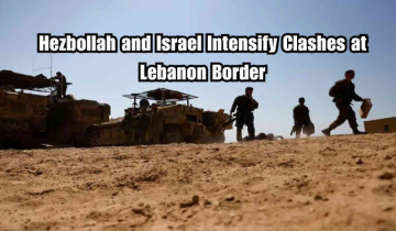 Hezbollah and Israel Intensify Clashes at Lebanon Border, Civilians Urged to Evacuate