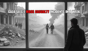 UN Highlights Growing Civilian Crisis in Gaza: 7 Mass Casualty Events Recorded in Just One Week