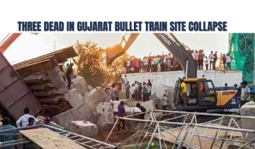 Mumbai-Ahmedabad Bullet Train Project Site Accident Claims Three Lives in Gujarat