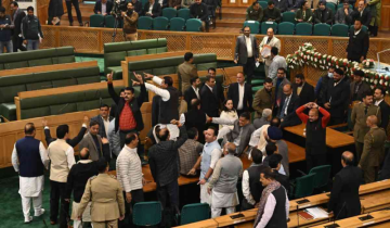 J&K Assembly Erupts in Chaos Again Over Article 370 Resolution