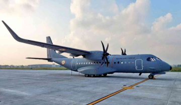 C295 aircraft- 𝐈𝐧𝐝𝐢𝐚'𝐬 𝐀𝐯𝐢𝐚𝐭𝐢𝐨𝐧 𝐌𝐢𝐥𝐞𝐬𝐭𝐨𝐧𝐞!