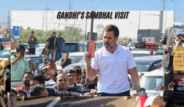 Rahul and Priyanka Gandhi’s Sambhal Visit Halted at Ghazipur Border Amid Heavy Security