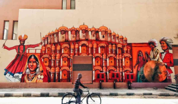 How This Jaipur Artist Turns Ordinary Spaces into Extraordinary Art Masterpieces