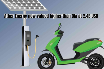 Ather Energy now valued higher than Ola at 2.4B USD