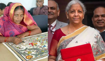 Budget 2025: FM Nirmala Sitharaman's saree, crafted by Padma Shri winner Dulara Devi, showcases 2,500-year-old artwork