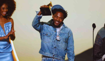 Kendrick Lamar's Canadian Tuxedo sparks rumours at Grammys