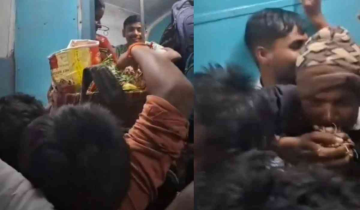 Outrage as Passengers Loot Channa Vendor on Overcrowded Train: A Call for Civility