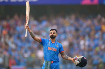 India win by 6 wickets as Virat hits impossible Century