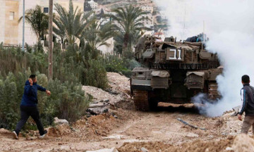 Israeli tanks deployed in occupied West Bank for the first time in more than 20 years