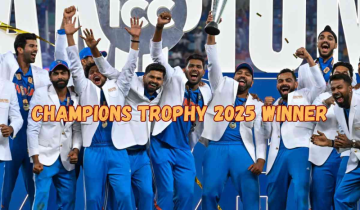 India Clinches Record-Breaking 3rd ICC Champions Trophy Title, Defeats New Zealand in Thriller