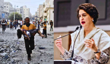 Priyanka Gandhi Slams Israel's Gaza Strikes as 'Cold-Blooded Murder,' Says Humanity Holds No Value to Them!