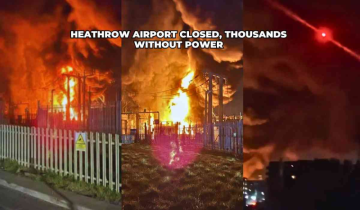 Major Fire In London Substation, Heathrow Airport Closed, Thousands Without Power