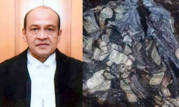 Supreme Court Comes Through - Releases Video, Pics of Burnt Cash at Justice Varma’s Residence