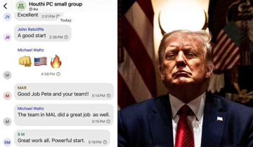 Top Trump Officials Accidentally Share Yemen Strike Plans with Journalist in Group Chat