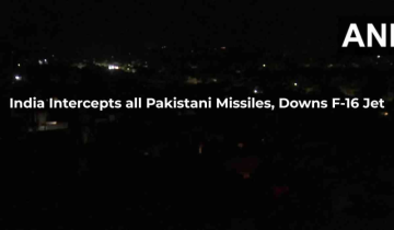 India-Pakistan Tensions Escalate: India Intercepts Pakistani Missiles, Downs F-16 Jet Amid Operation Sindoor