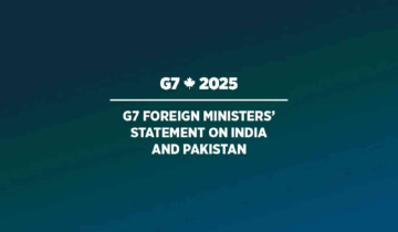 G7 Condemns Pahalgam Terror Attack, Calls for Immediate De-escalation Between India and Pakistan