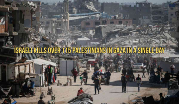 Israel launches fresh airstrikes killing over 115 Palestinians in Gaza in a single day
