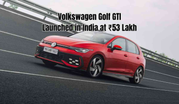 Volkswagen Golf GTI Launched in India at ₹53 Lakh: Price, Specs, Features & More