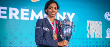 R. Vaishali Wins FIDE Women’s Grand Swiss for the Second Consecutive Time, Qualifies for 2026 Candidates