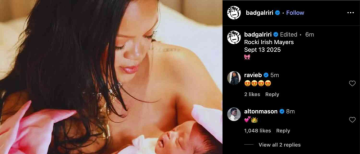Rihanna gives birth to baby girl, her third child 