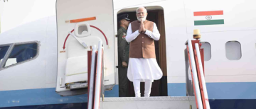 PM Modi Reviews Progress at Under-Construction Surat Bullet Train Station