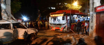 Mumbai Bus Accident 4 Killed, 9 Injured!