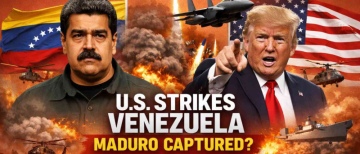 US Strike Venezuela? Explosions Rock Caracas as Trump Claims US Captured Venezuela’s President Maduro