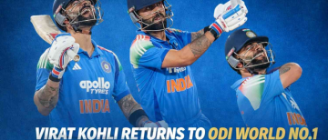 The King Is Back: Virat Kohli Reclaims World No.1 ODI Ranking After 4 Years