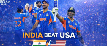 T20 WC 2026 IND Vs. USA: India Beat USA by 29 Runs as Suryakumar Yadav Scores 84, Mohammed Siraj Takes 3