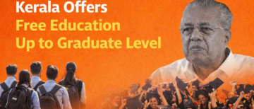 Kerala becomes the first state in India to offer free education up to graduation level