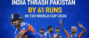 IND vs PAK T20 WC 2026- Ishan Kishan’s Explosive 77 humiliates Pakistan as India Storm into Super 8s